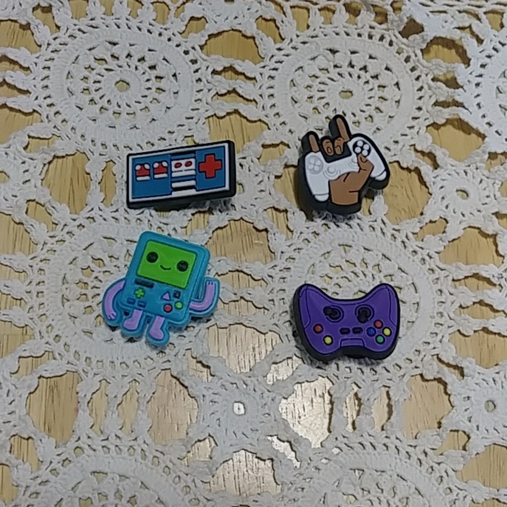 Jibbitz, Shoe Charms for CROCS or similar, video gaming